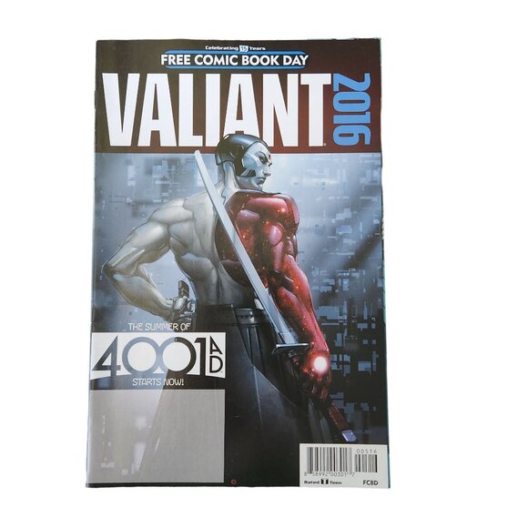Valiant 4001 AD Free Comic Book Day 2016 Comic Book Collector Bagged Boarded - Picture 1 of 2